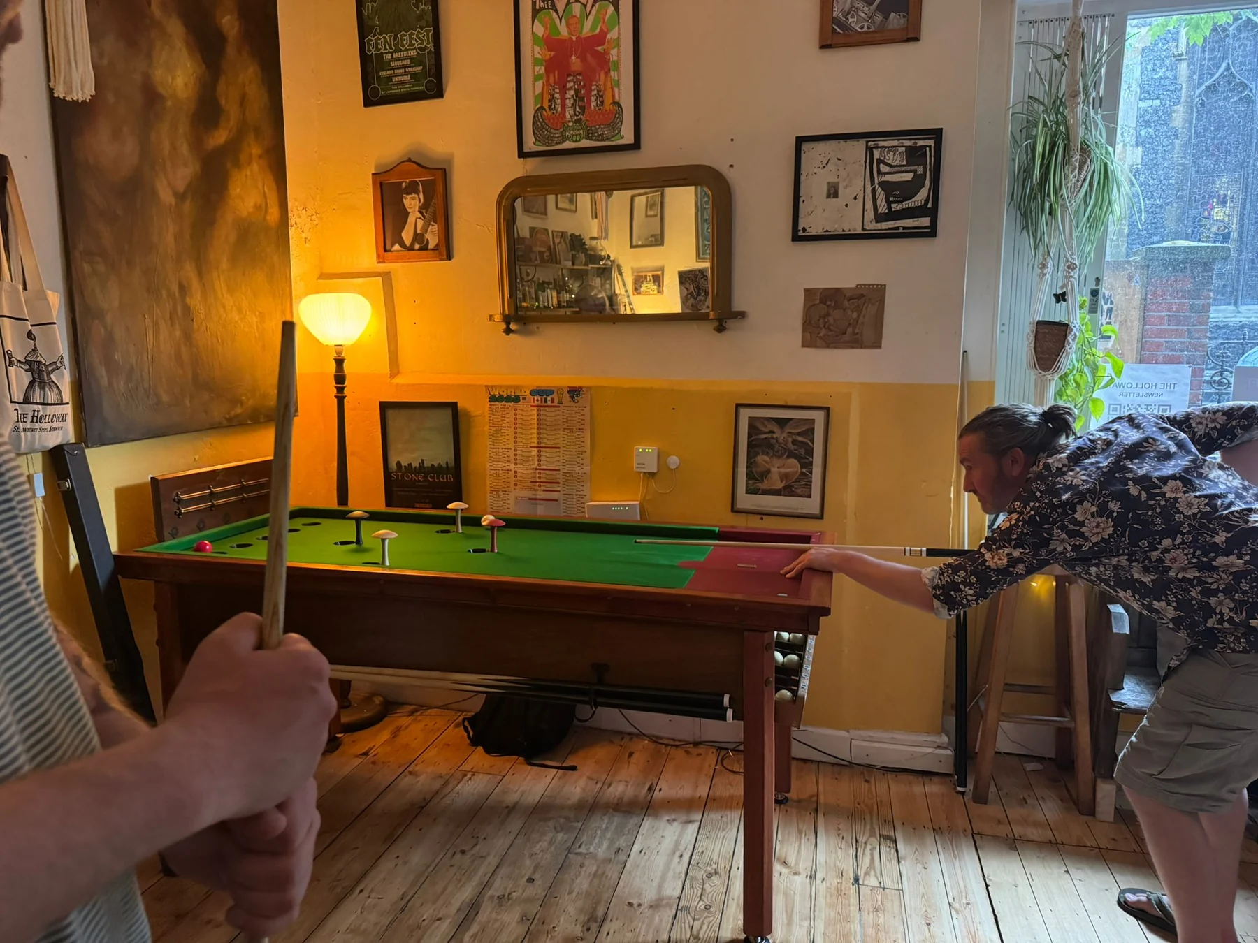 Launch-night play at The Holloway